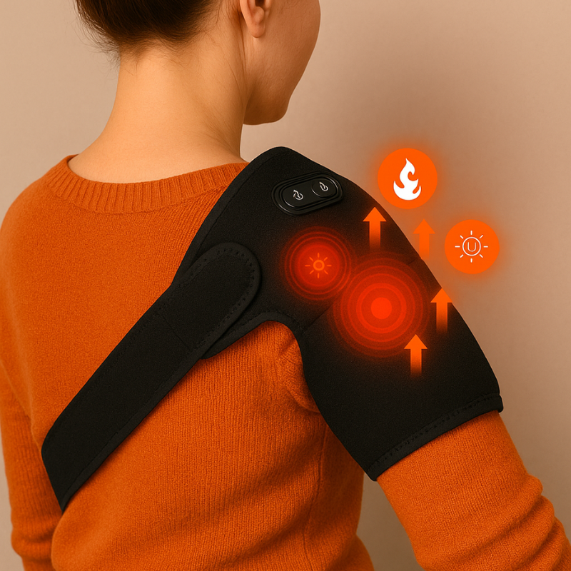 Rilaxia™ - Massaggiatore riscaldato per spalle, braccia e ginocchia